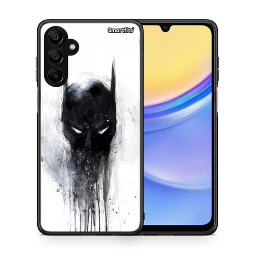 Θήκη Samsung A15 5G Paint Bat Hero από τη Smartfits με σχέδιο στο πίσω μέρος και μαύρο περίβλημα | Samsung A15 5G Paint Bat Hero case with colorful back and black bezels