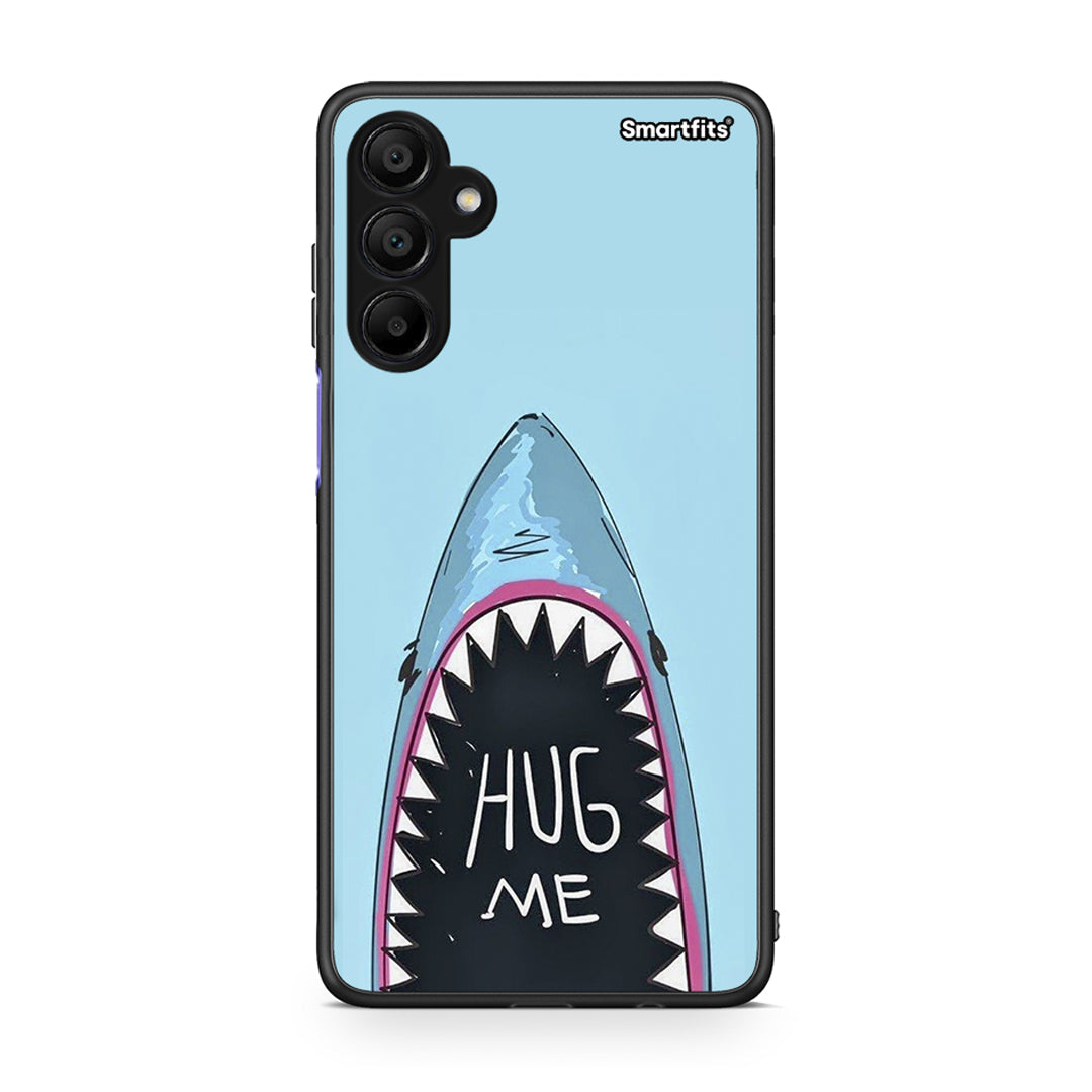 Samsung A15 5G Hug Me θήκη από τη Smartfits με σχέδιο στο πίσω μέρος και μαύρο περίβλημα | Smartphone case with colorful back and black bezels by Smartfits