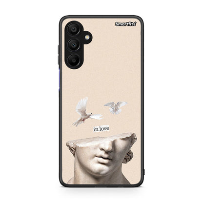 Samsung A15 5G In Love θήκη από τη Smartfits με σχέδιο στο πίσω μέρος και μαύρο περίβλημα | Smartphone case with colorful back and black bezels by Smartfits