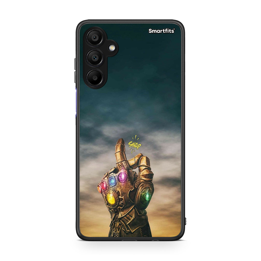 Samsung A15 5G Infinity Snap θήκη από τη Smartfits με σχέδιο στο πίσω μέρος και μαύρο περίβλημα | Smartphone case with colorful back and black bezels by Smartfits