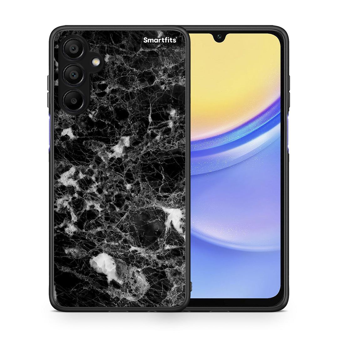 Θήκη Samsung A15 5G Male Marble από τη Smartfits με σχέδιο στο πίσω μέρος και μαύρο περίβλημα | Samsung A15 5G Male Marble case with colorful back and black bezels