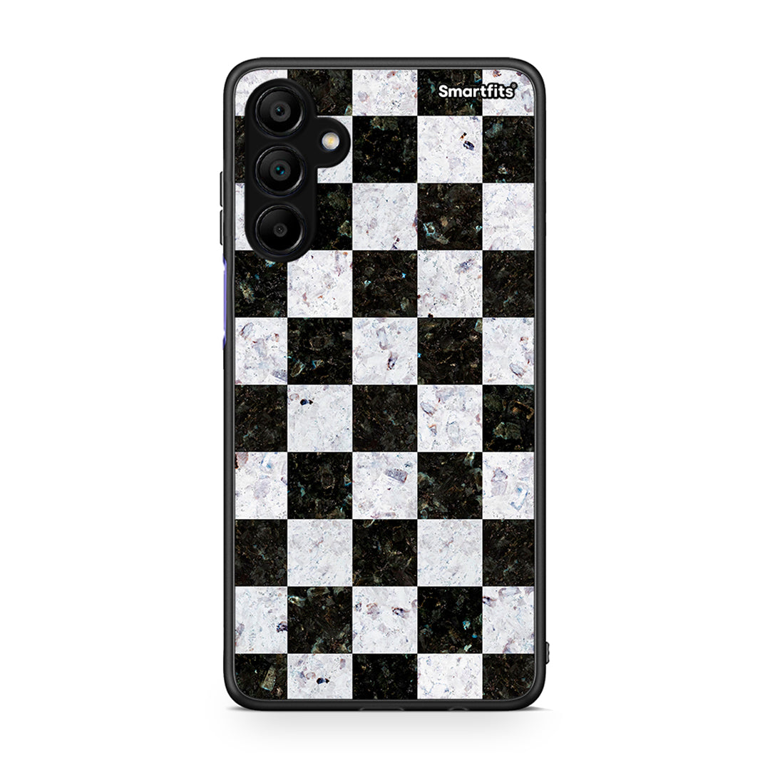 4 - Samsung A15 5G Square Geometric Marble case, cover, bumper