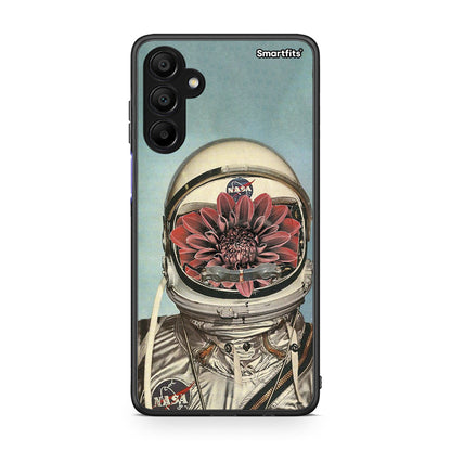 Samsung A15 5G Nasa Bloom θήκη από τη Smartfits με σχέδιο στο πίσω μέρος και μαύρο περίβλημα | Smartphone case with colorful back and black bezels by Smartfits
