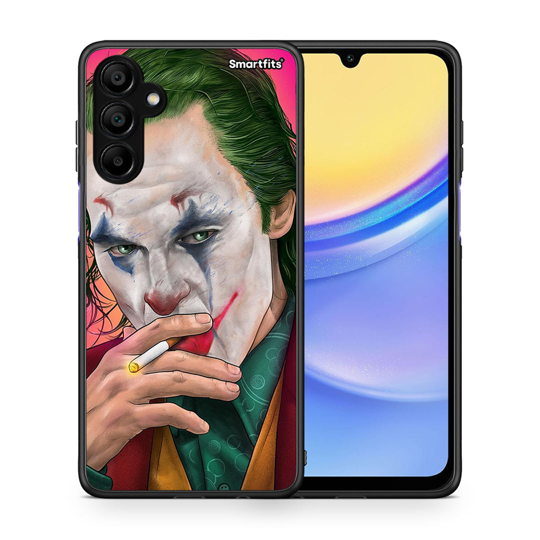 Θήκη Samsung A15 5G JokesOnU PopArt από τη Smartfits με σχέδιο στο πίσω μέρος και μαύρο περίβλημα | Samsung A15 5G JokesOnU PopArt case with colorful back and black bezels