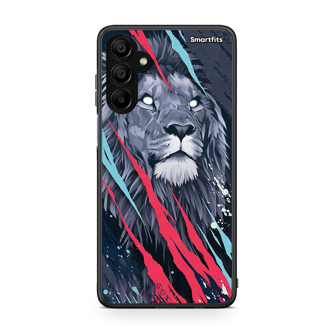 4 - Samsung A15 5G Lion Designer PopArt case, cover, bumper