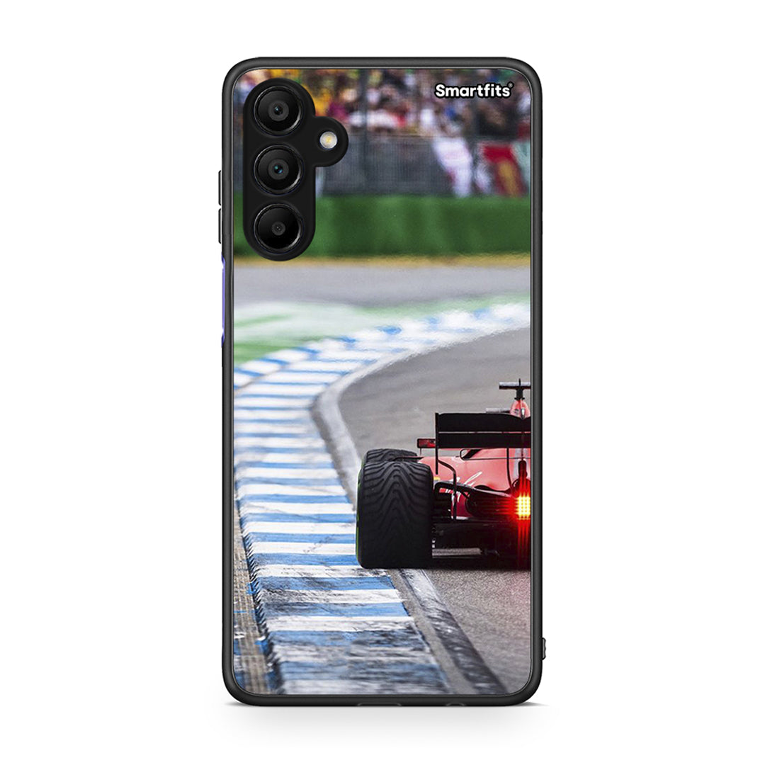 Samsung A15 5G Racing Vibes θήκη από τη Smartfits με σχέδιο στο πίσω μέρος και μαύρο περίβλημα | Smartphone case with colorful back and black bezels by Smartfits
