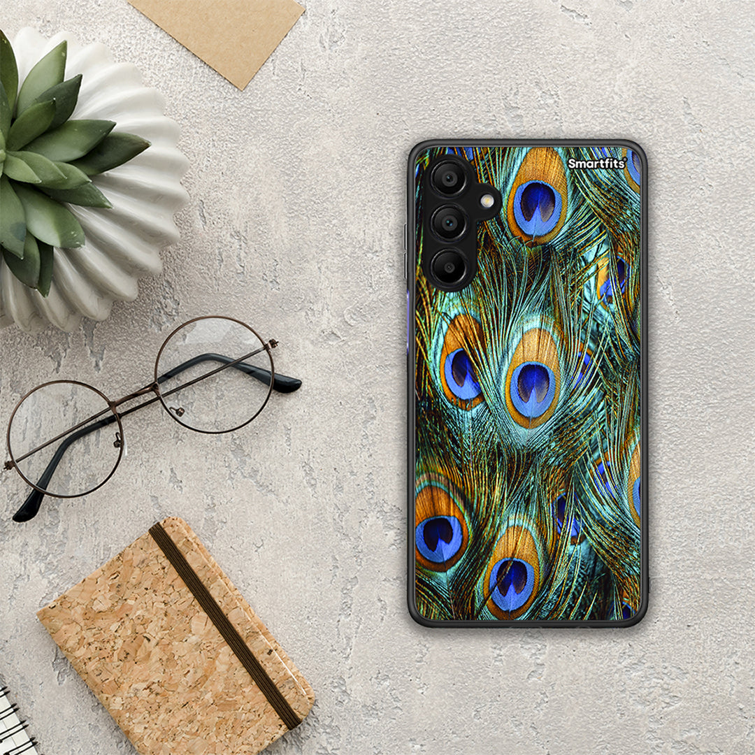 Real Peacock Feathers - Samsung A15 5G θήκη