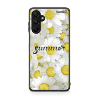 Thumbnail for Samsung Galaxy A15 5G Summer Daisies Θήκη από τη Smartfits με σχέδιο στο πίσω μέρος και μαύρο περίβλημα | Smartphone case with colorful back and black bezels by Smartfits