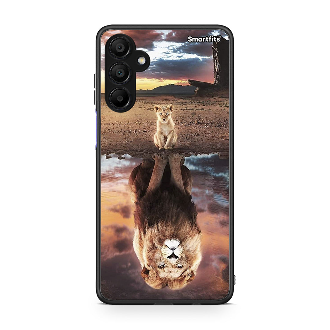 Samsung A15 5G Sunset Dreams Θήκη Αγίου Βαλεντίνου από τη Smartfits με σχέδιο στο πίσω μέρος και μαύρο περίβλημα | Smartphone case with colorful back and black bezels by Smartfits