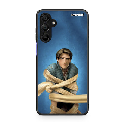 Samsung A15 5G Tangled 1 Θήκη Αγίου Βαλεντίνου από τη Smartfits με σχέδιο στο πίσω μέρος και μαύρο περίβλημα | Smartphone case with colorful back and black bezels by Smartfits