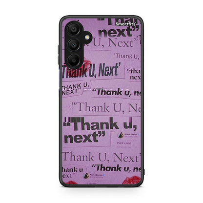 Samsung A15 5G Thank You Next Θήκη Αγίου Βαλεντίνου από τη Smartfits με σχέδιο στο πίσω μέρος και μαύρο περίβλημα | Smartphone case with colorful back and black bezels by Smartfits