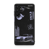 Thumbnail for Samsung Galaxy A15 5G Tokyo Drift Θήκη Αγίου Βαλεντίνου από τη Smartfits με σχέδιο στο πίσω μέρος και μαύρο περίβλημα | Smartphone case with colorful back and black bezels by Smartfits