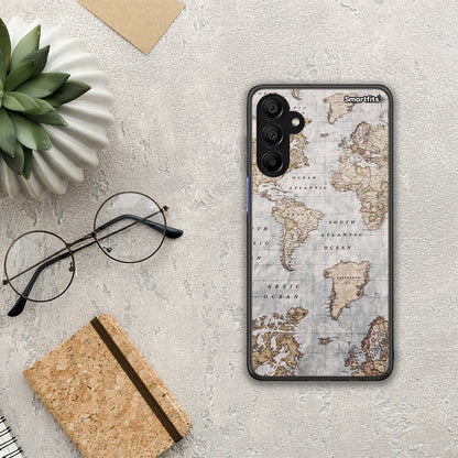 World Map - Samsung A15 5G θήκη