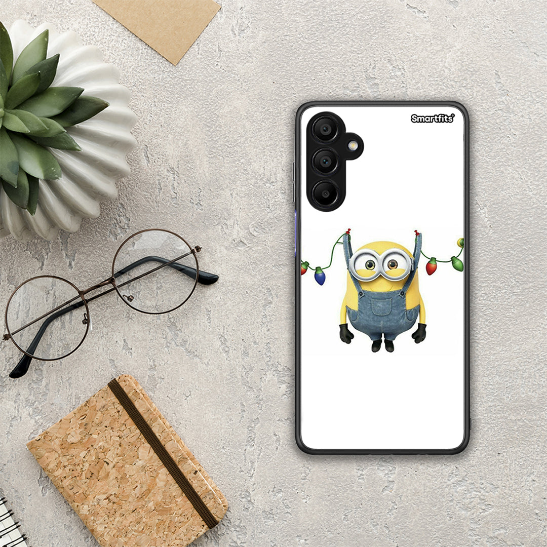 Xmas Minion Lights - Samsung A15 5G θήκη
