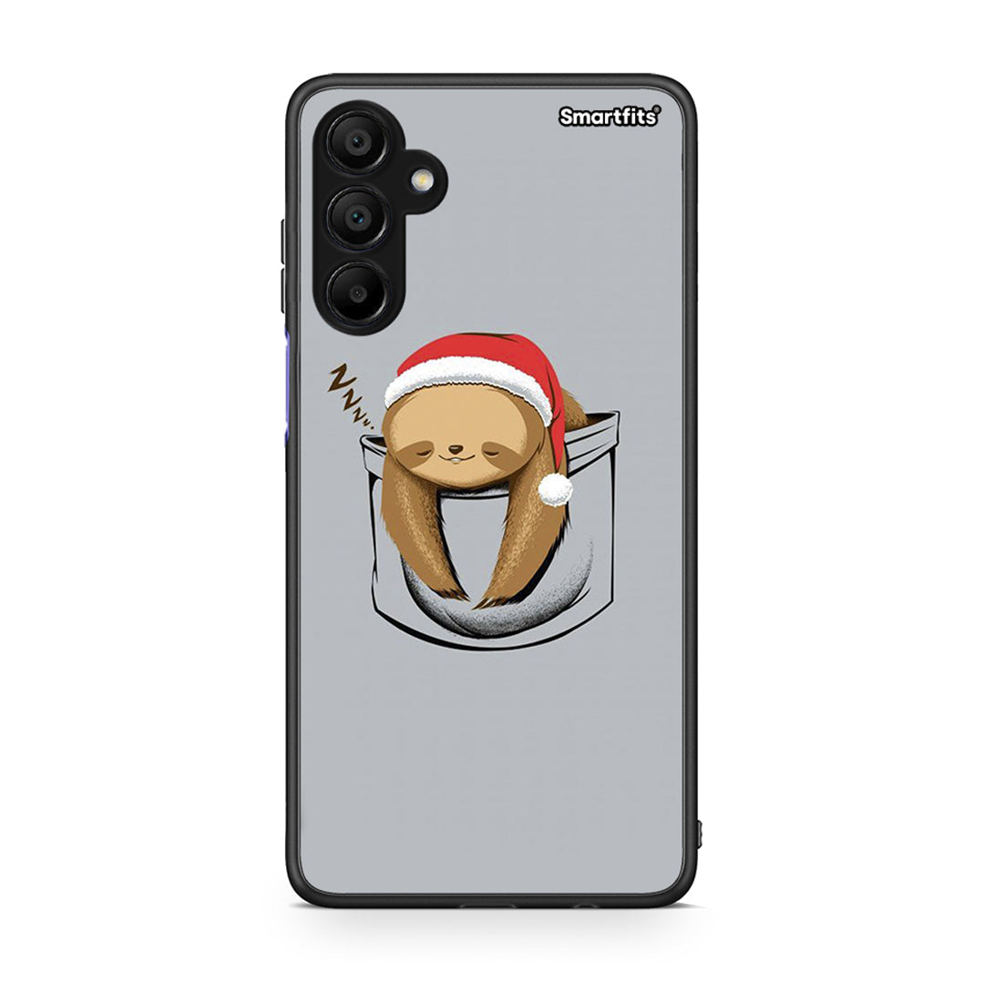 Samsung A15 5G Xmas Zzzz θήκη από τη Smartfits με σχέδιο στο πίσω μέρος και μαύρο περίβλημα | Smartphone case with colorful back and black bezels by Smartfits
