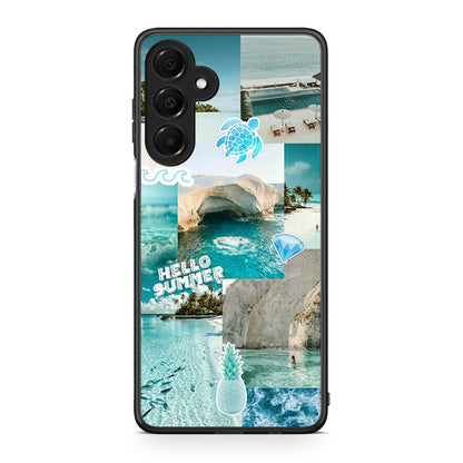 Samsung Galaxy A16 4G / 5G Aesthetic Summer Θήκη από τη Smartfits με σχέδιο στο πίσω μέρος και μαύρο περίβλημα | Smartphone case with colorful back and black bezels by Smartfits