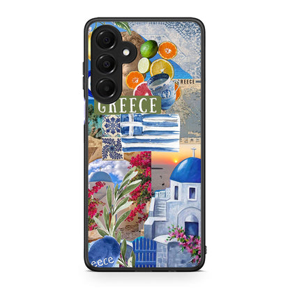 Samsung Galaxy A16 4G / 5G All Greek Θήκη από τη Smartfits με σχέδιο στο πίσω μέρος και μαύρο περίβλημα | Smartphone case with colorful back and black bezels by Smartfits