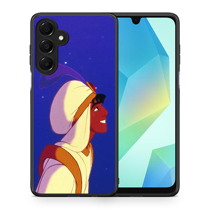 Θήκη Samsung Galaxy A16 4G / 5G Alladin And Jasmine Love 1 από τη Smartfits με σχέδιο στο πίσω μέρος και μαύρο περίβλημα | Samsung Galaxy A16 4G / 5G Alladin And Jasmine Love 1 case with colorful back and black bezels