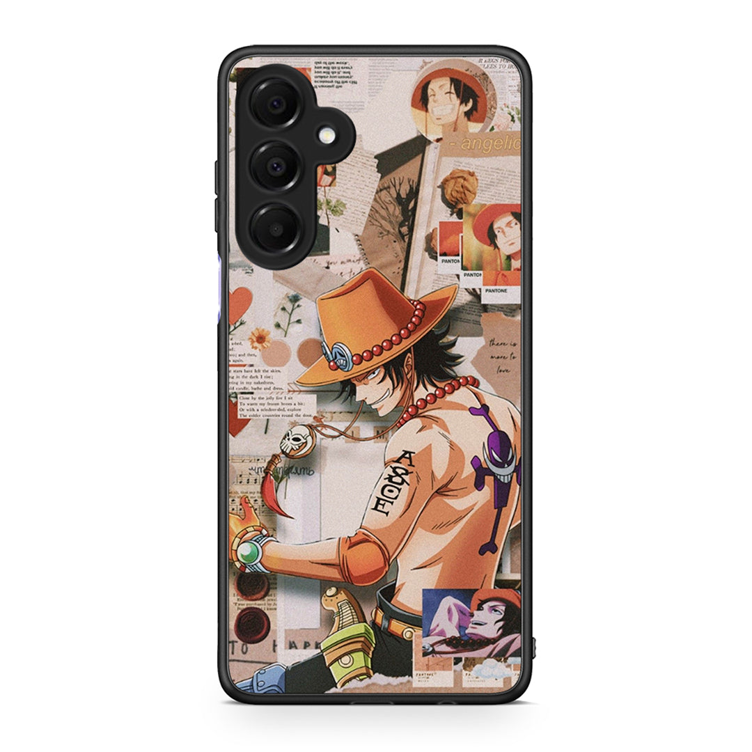 Samsung Galaxy A16 4G / 5G Anime Collage θήκη από τη Smartfits με σχέδιο στο πίσω μέρος και μαύρο περίβλημα | Smartphone case with colorful back and black bezels by Smartfits