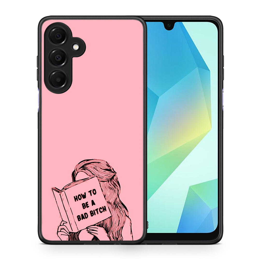 Θήκη Samsung Galaxy A16 4G / 5G Bad Bitch από τη Smartfits με σχέδιο στο πίσω μέρος και μαύρο περίβλημα | Samsung Galaxy A16 4G / 5G Bad Bitch case with colorful back and black bezels