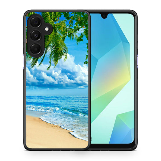 Θήκη Samsung Galaxy A16 4G / 5G Beautiful Beach από τη Smartfits με σχέδιο στο πίσω μέρος και μαύρο περίβλημα | Samsung Galaxy A16 4G / 5G Beautiful Beach case with colorful back and black bezels