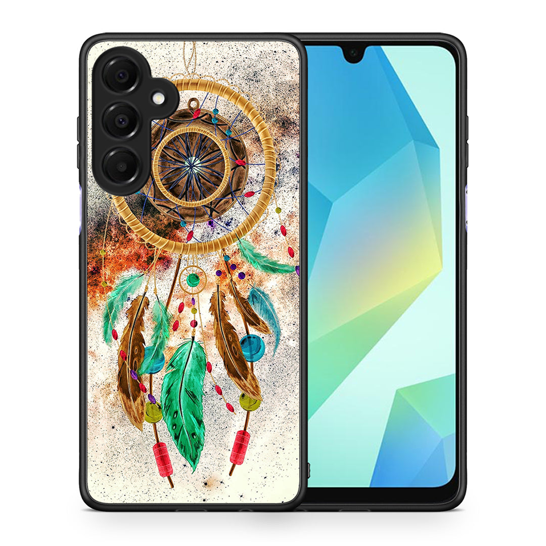 Θήκη Samsung Galaxy A16 4G / 5G DreamCatcher Boho από τη Smartfits με σχέδιο στο πίσω μέρος και μαύρο περίβλημα | Samsung Galaxy A16 4G / 5G DreamCatcher Boho case with colorful back and black bezels