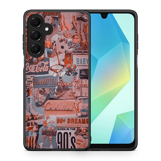 Θήκη Samsung Galaxy A16 4G / 5G Born In 90s από τη Smartfits με σχέδιο στο πίσω μέρος και μαύρο περίβλημα | Samsung Galaxy A16 4G / 5G Born In 90s case with colorful back and black bezels