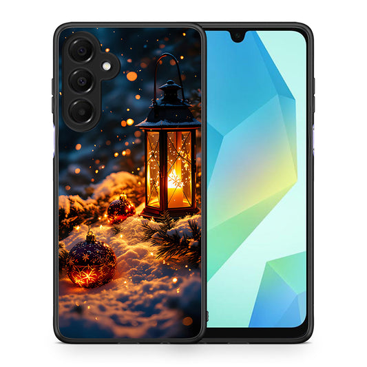 Θήκη Samsung Galaxy A16 4G / 5G Christmas Ornaments από τη Smartfits με σχέδιο στο πίσω μέρος και μαύρο περίβλημα | Samsung Galaxy A16 4G / 5G Christmas Ornaments case with colorful back and black bezels