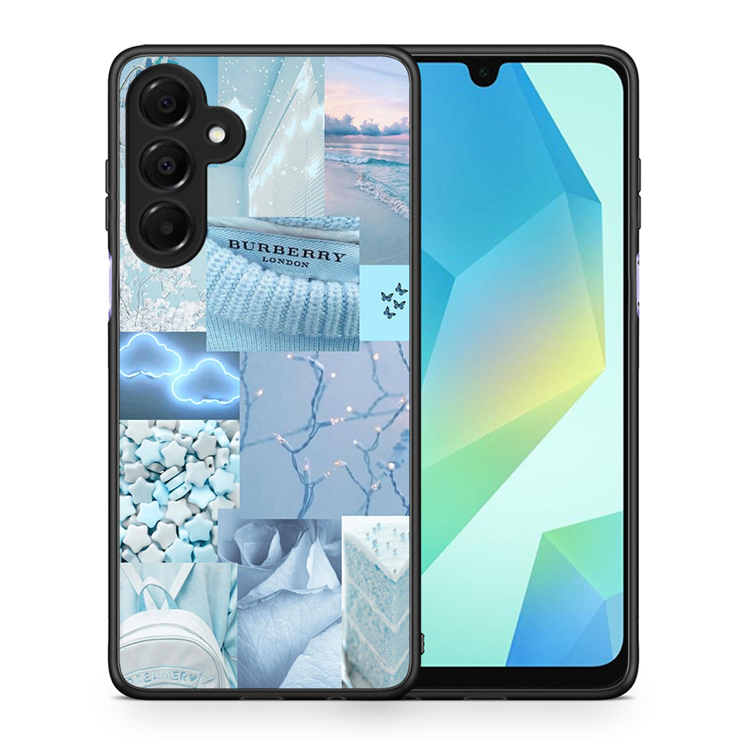 Θήκη Samsung Galaxy A16 4G / 5G Ciel Aesthetic Collage από τη Smartfits με σχέδιο στο πίσω μέρος και μαύρο περίβλημα | Samsung Galaxy A16 4G / 5G Ciel Aesthetic Collage case with colorful back and black bezels