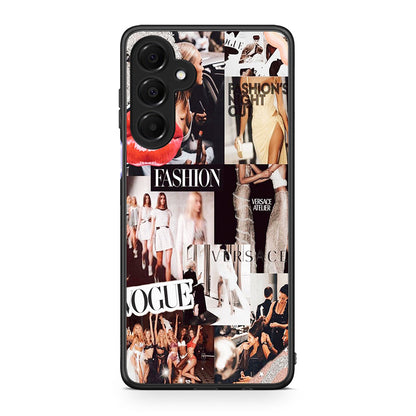 Samsung Galaxy A16 4G / 5G Collage Fashion Θήκη Αγίου Βαλεντίνου από τη Smartfits με σχέδιο στο πίσω μέρος και μαύρο περίβλημα | Smartphone case with colorful back and black bezels by Smartfits