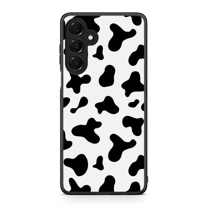 Samsung Galaxy A16 4G / 5G Cow Print θήκη από τη Smartfits με σχέδιο στο πίσω μέρος και μαύρο περίβλημα | Smartphone case with colorful back and black bezels by Smartfits