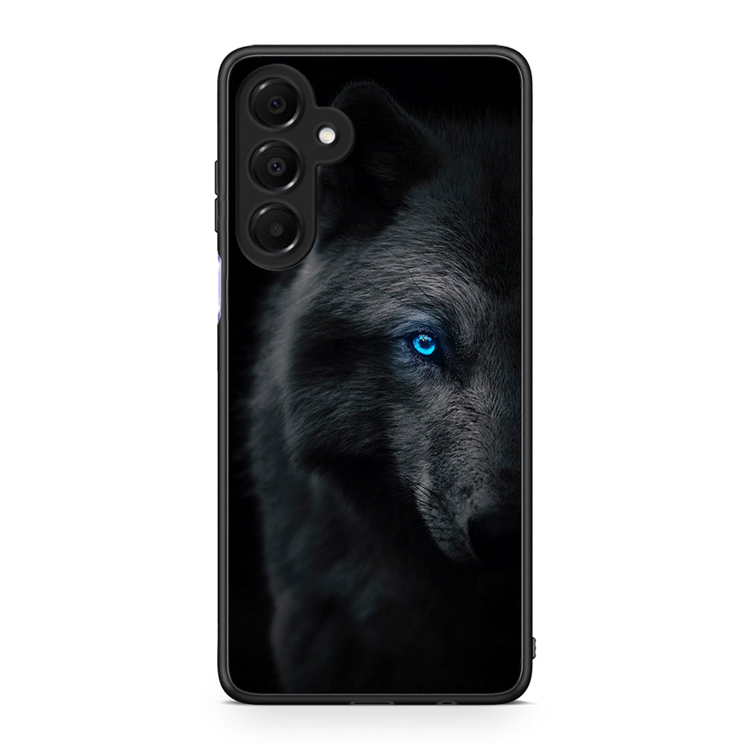 Samsung Galaxy A16 4G / 5G Dark Wolf θήκη από τη Smartfits με σχέδιο στο πίσω μέρος και μαύρο περίβλημα | Smartphone case with colorful back and black bezels by Smartfits