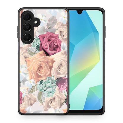 Θήκη Samsung Galaxy A16 4G / 5G Bouquet Floral από τη Smartfits με σχέδιο στο πίσω μέρος και μαύρο περίβλημα | Samsung Galaxy A16 4G / 5G Bouquet Floral case with colorful back and black bezels