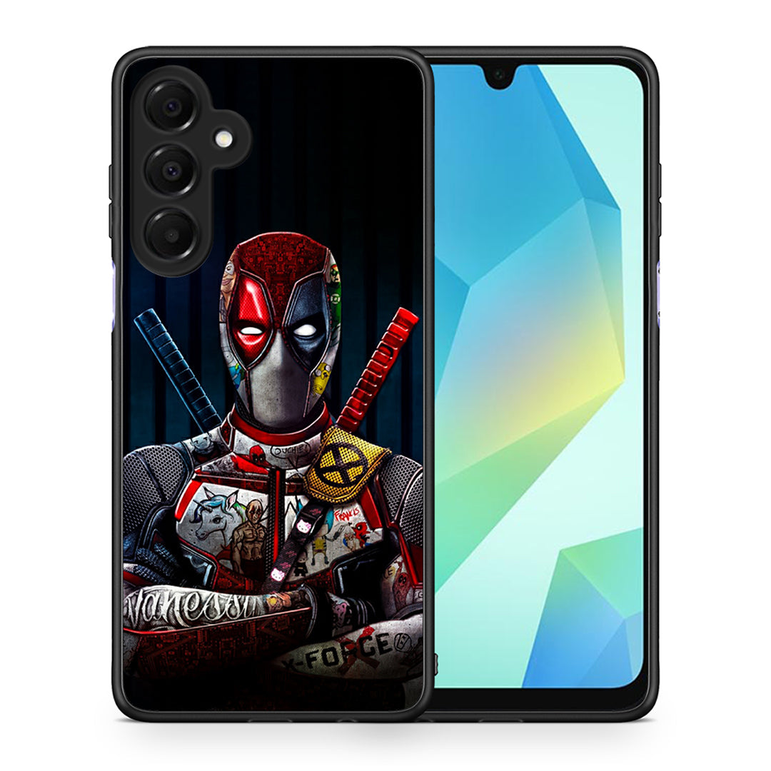 Θήκη Samsung Galaxy A16 4G / 5G Funny Guy από τη Smartfits με σχέδιο στο πίσω μέρος και μαύρο περίβλημα | Samsung Galaxy A16 4G / 5G Funny Guy case with colorful back and black bezels