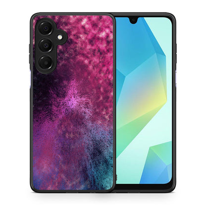 Θήκη Samsung Galaxy A16 4G / 5G Aurora Galaxy από τη Smartfits με σχέδιο στο πίσω μέρος και μαύρο περίβλημα | Samsung Galaxy A16 4G / 5G Aurora Galaxy case with colorful back and black bezels