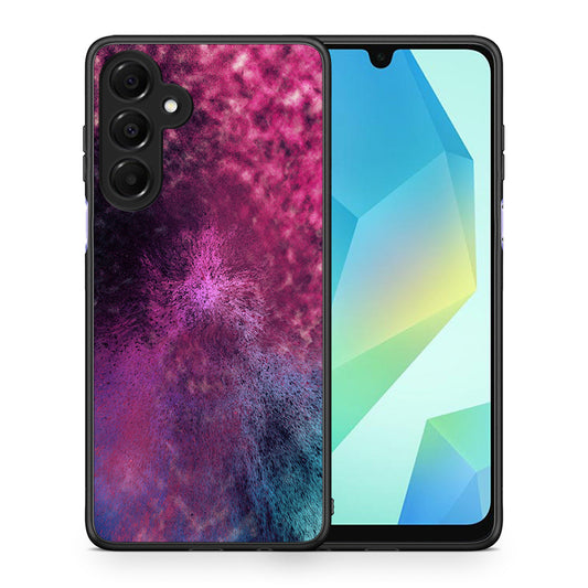 Θήκη Samsung Galaxy A16 4G / 5G Aurora Galaxy από τη Smartfits με σχέδιο στο πίσω μέρος και μαύρο περίβλημα | Samsung Galaxy A16 4G / 5G Aurora Galaxy case with colorful back and black bezels