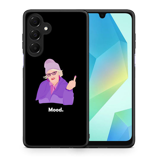 Θήκη Samsung Galaxy A16 4G / 5G Grandma Mood Black από τη Smartfits με σχέδιο στο πίσω μέρος και μαύρο περίβλημα | Samsung Galaxy A16 4G / 5G Grandma Mood Black case with colorful back and black bezels