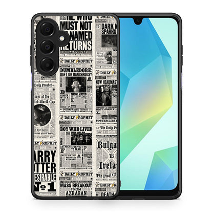 Θήκη Samsung Galaxy A16 4G / 5G Harry Paper από τη Smartfits με σχέδιο στο πίσω μέρος και μαύρο περίβλημα | Samsung Galaxy A16 4G / 5G Harry Paper case with colorful back and black bezels