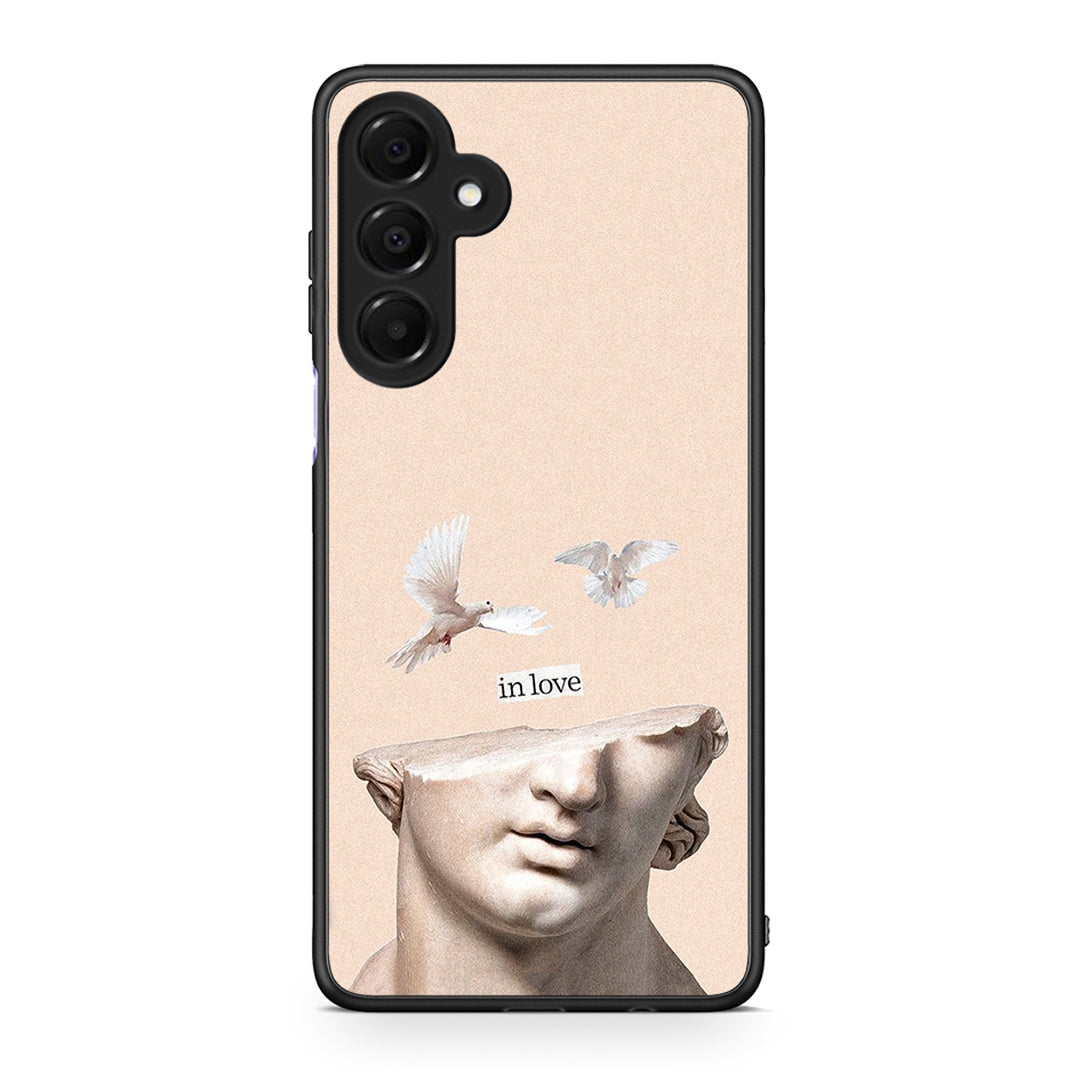 Samsung Galaxy A16 4G / 5G In Love θήκη από τη Smartfits με σχέδιο στο πίσω μέρος και μαύρο περίβλημα | Smartphone case with colorful back and black bezels by Smartfits