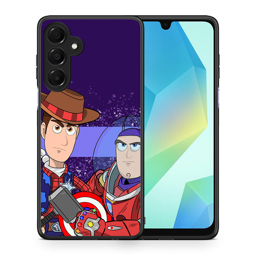 Θήκη Samsung Galaxy A16 4G / 5G Infinity Story από τη Smartfits με σχέδιο στο πίσω μέρος και μαύρο περίβλημα | Samsung Galaxy A16 4G / 5G Infinity Story case with colorful back and black bezels
