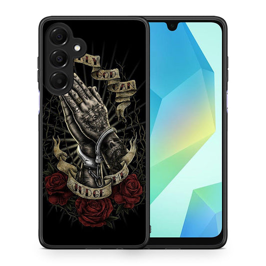 Θήκη Samsung Galaxy A16 4G / 5G Judge By God από τη Smartfits με σχέδιο στο πίσω μέρος και μαύρο περίβλημα | Samsung Galaxy A16 4G / 5G Judge By God case with colorful back and black bezels