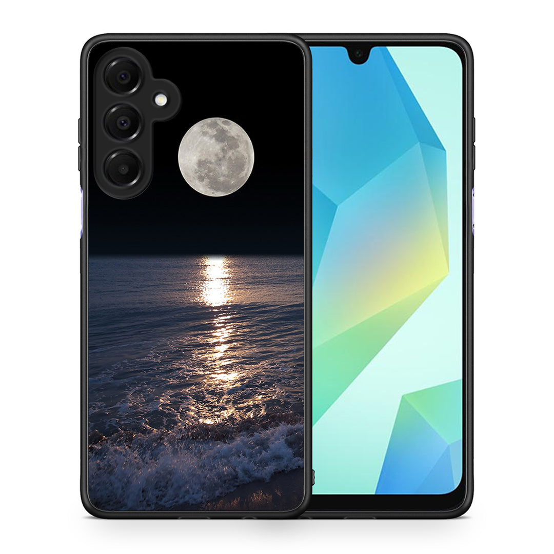 Θήκη Samsung Galaxy A16 4G / 5G Moon Landscape από τη Smartfits με σχέδιο στο πίσω μέρος και μαύρο περίβλημα | Samsung Galaxy A16 4G / 5G Moon Landscape case with colorful back and black bezels
