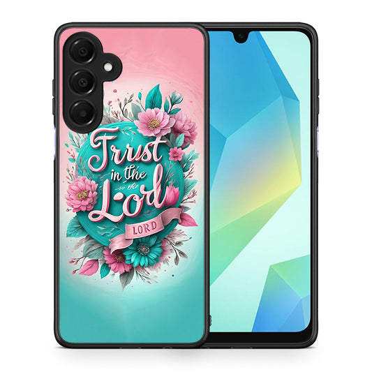 Θήκη Samsung Galaxy A16 4G / 5G Lord Trust από τη Smartfits με σχέδιο στο πίσω μέρος και μαύρο περίβλημα | Samsung Galaxy A16 4G / 5G Lord Trust case with colorful back and black bezels