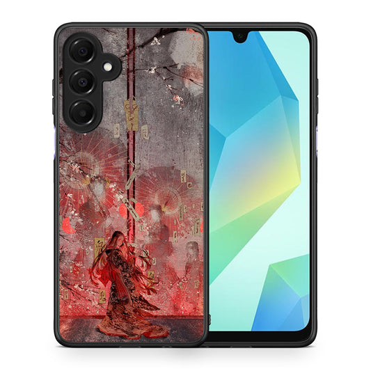 Θήκη Samsung Galaxy A16 4G / 5G Nezuko Kamado από τη Smartfits με σχέδιο στο πίσω μέρος και μαύρο περίβλημα | Samsung Galaxy A16 4G / 5G Nezuko Kamado case with colorful back and black bezels