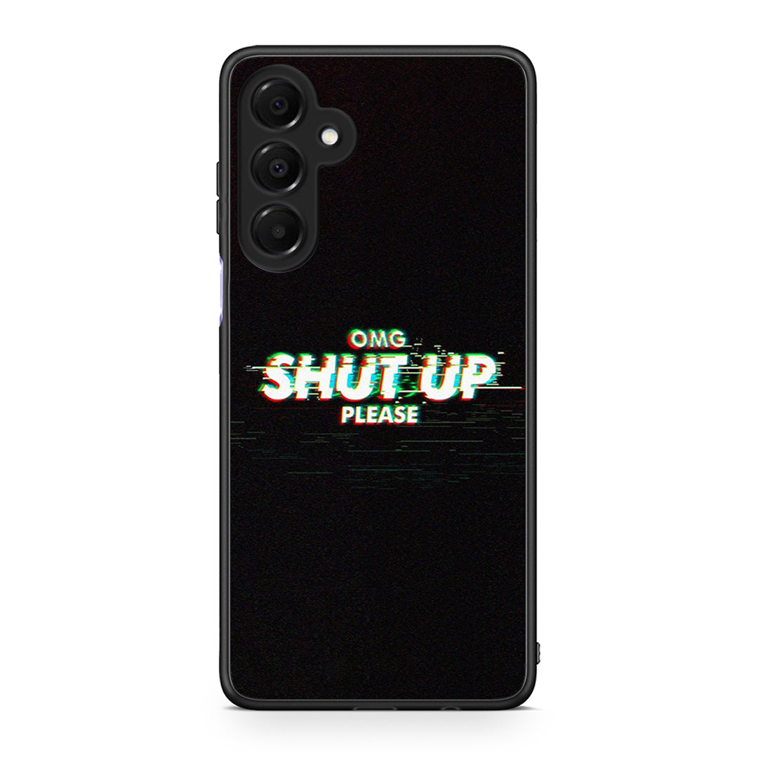 Samsung Galaxy A16 4G / 5G OMG ShutUp θήκη από τη Smartfits με σχέδιο στο πίσω μέρος και μαύρο περίβλημα | Smartphone case with colorful back and black bezels by Smartfits
