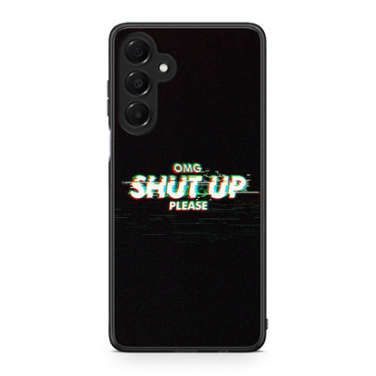 Samsung Galaxy A16 4G / 5G OMG ShutUp θήκη από τη Smartfits με σχέδιο στο πίσω μέρος και μαύρο περίβλημα | Smartphone case with colorful back and black bezels by Smartfits