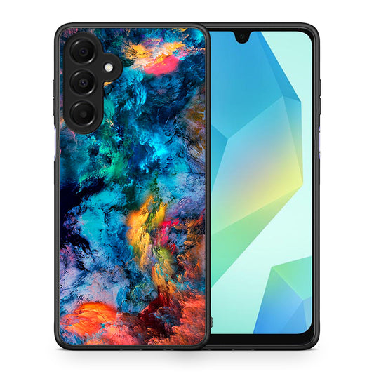 Θήκη Samsung Galaxy A16 4G / 5G Crayola Paint από τη Smartfits με σχέδιο στο πίσω μέρος και μαύρο περίβλημα | Samsung Galaxy A16 4G / 5G Crayola Paint case with colorful back and black bezels