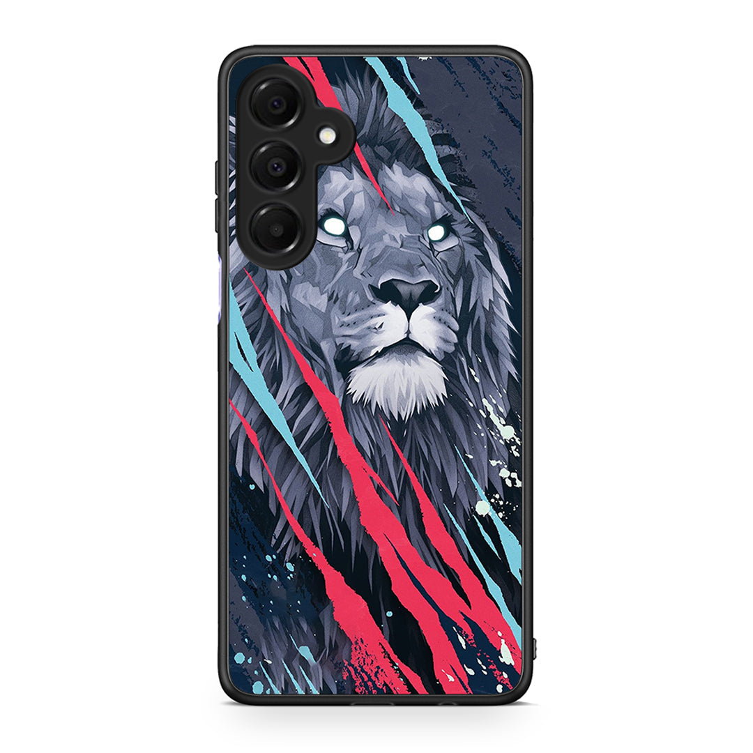 4 - Samsung Galaxy A16 4G / 5G Lion Designer PopArt case, cover, bumper