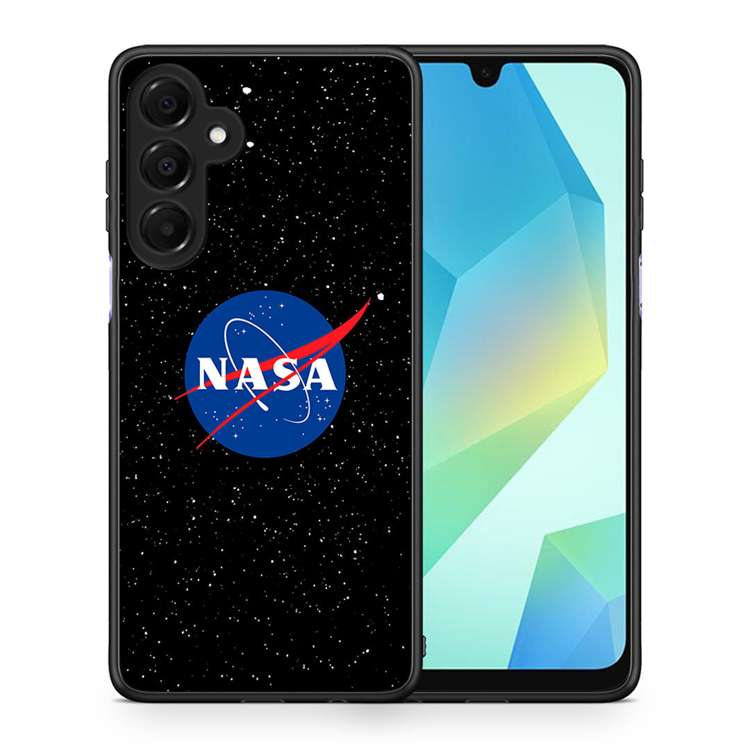Θήκη Samsung Galaxy A16 4G / 5G NASA PopArt από τη Smartfits με σχέδιο στο πίσω μέρος και μαύρο περίβλημα | Samsung Galaxy A16 4G / 5G NASA PopArt case with colorful back and black bezels