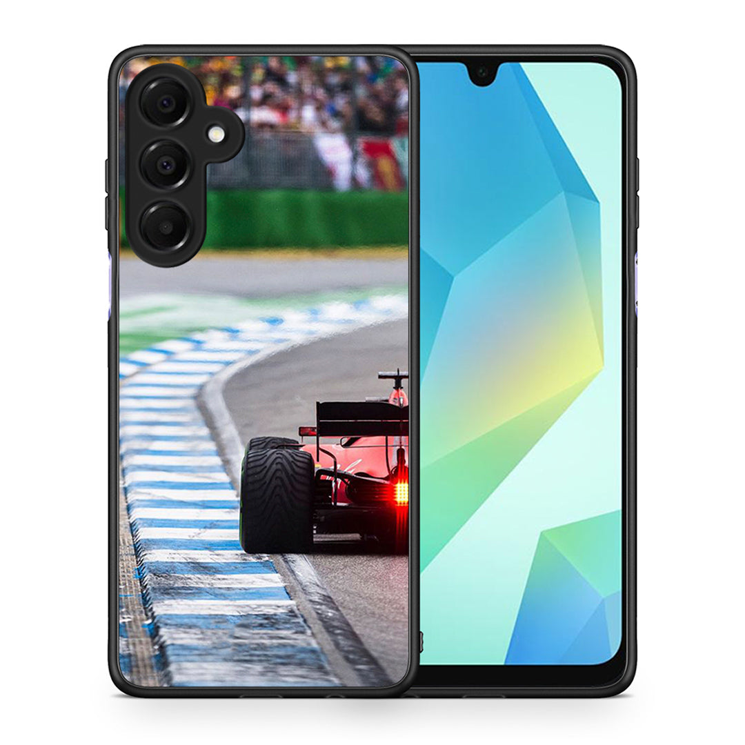 Θήκη Samsung Galaxy A16 4G / 5G Racing Vibes από τη Smartfits με σχέδιο στο πίσω μέρος και μαύρο περίβλημα | Samsung Galaxy A16 4G / 5G Racing Vibes case with colorful back and black bezels